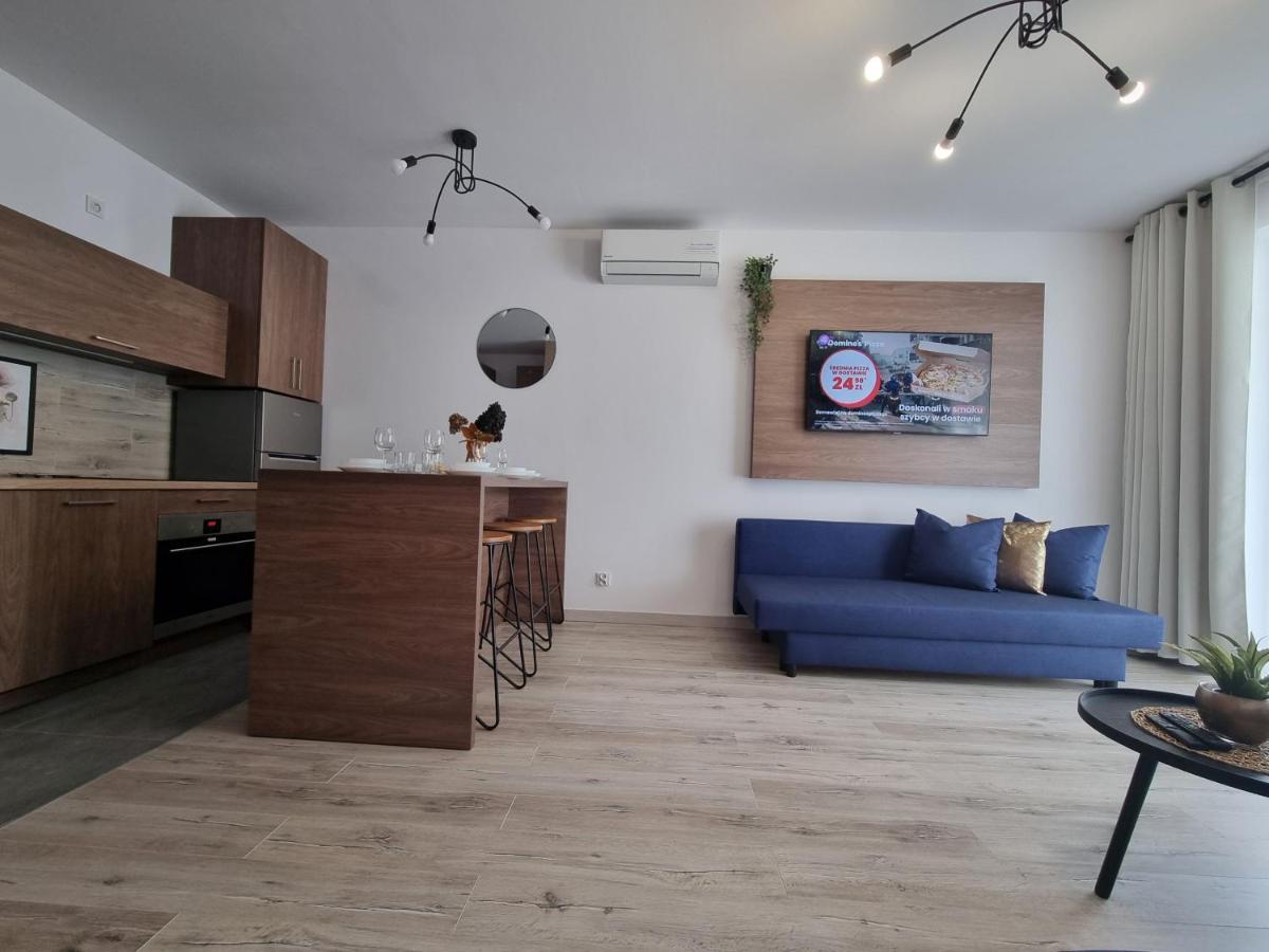 Q Apart Enter- Klimatyzowany 2 Pokojowy Apartament Przy Manufakturze Z Garazem Gratis, Fv Lodz (Lodz) Exterior photo